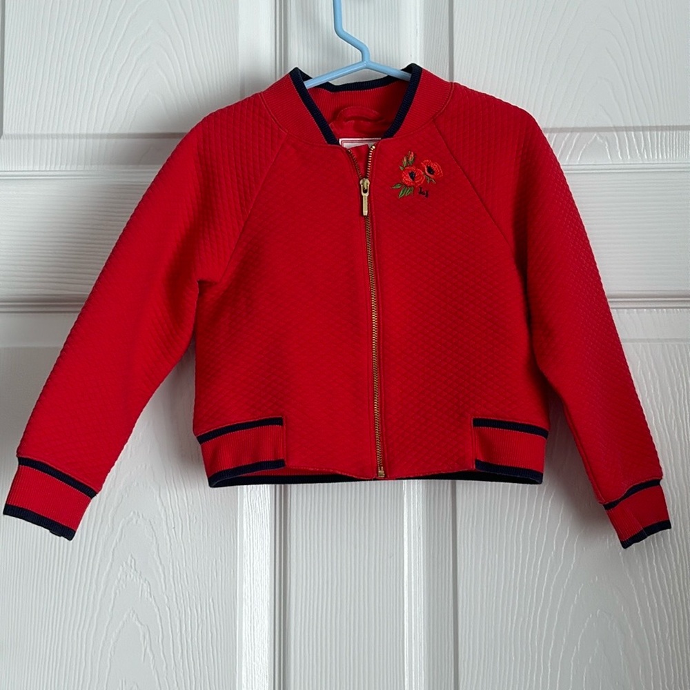 Janie and Jack Red Jacket Size: 3-4